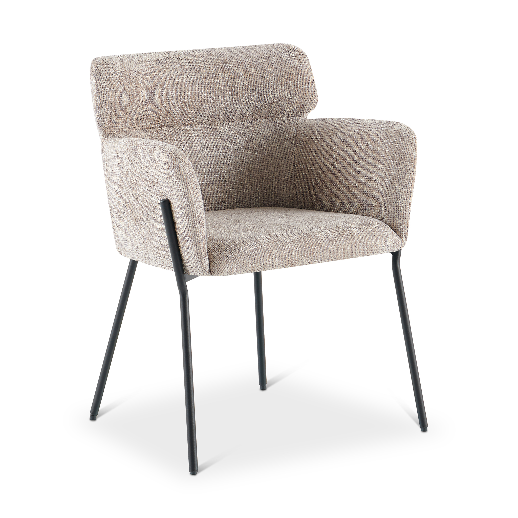 GERALDINE Beige Dining Chair