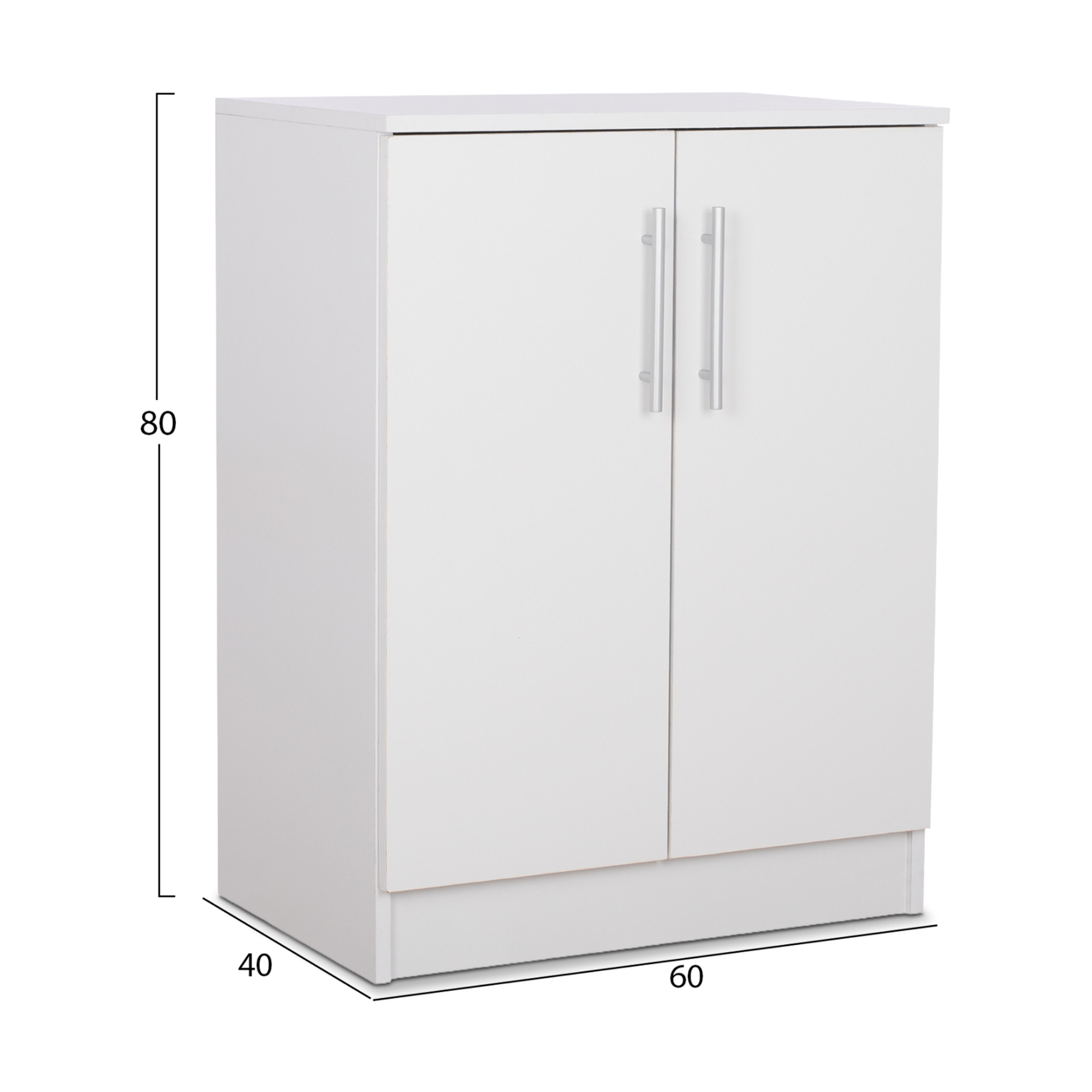 EMERIE White Shoe Cabinet