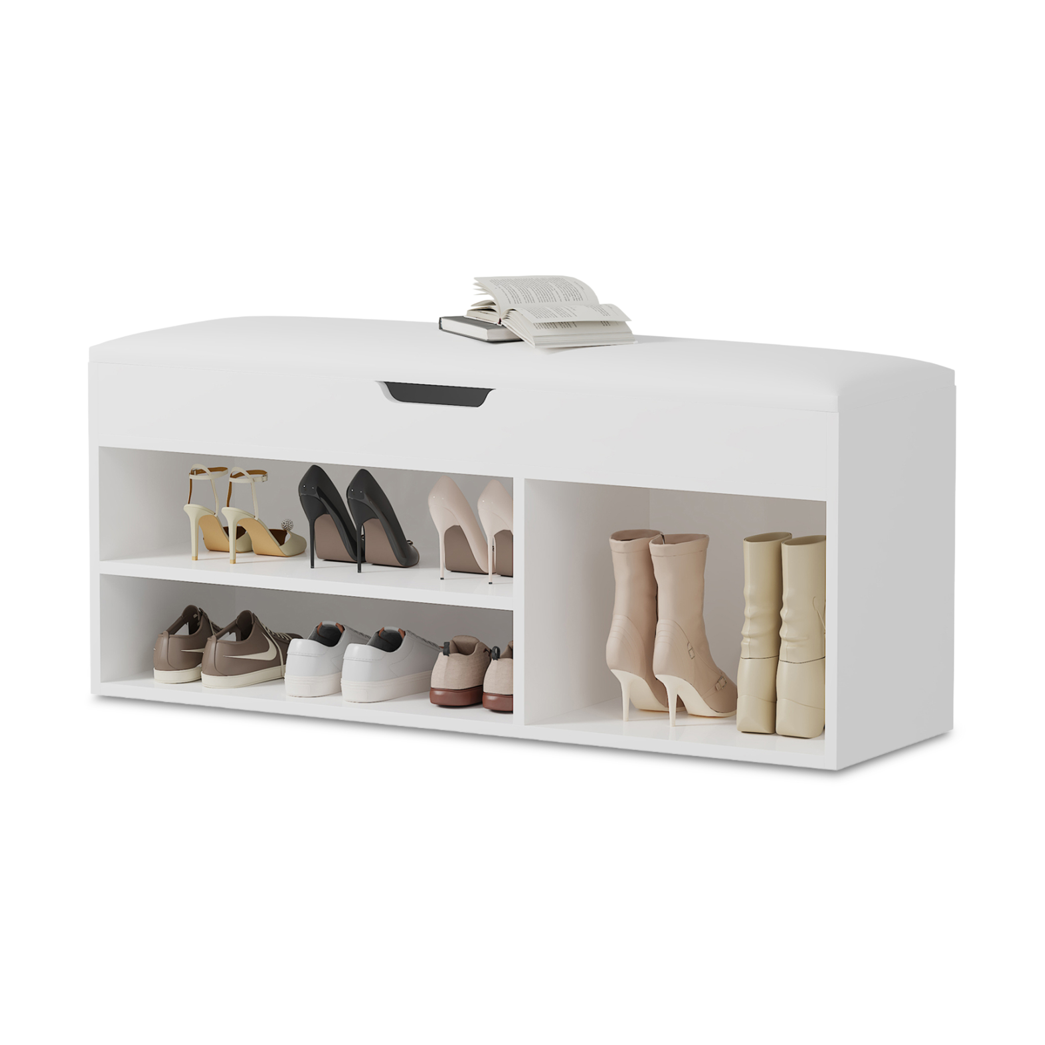 ROMIR White Shoe Cabinet