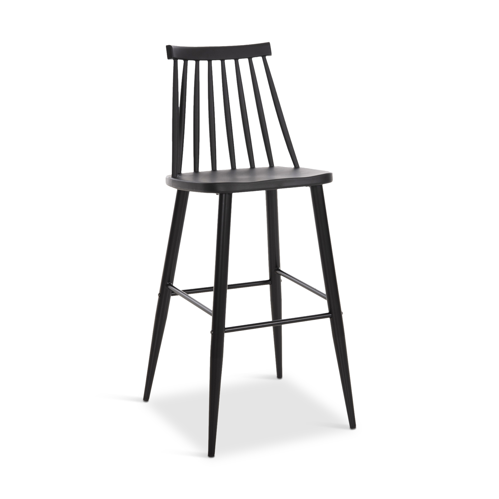 VANESSA Black Barstool