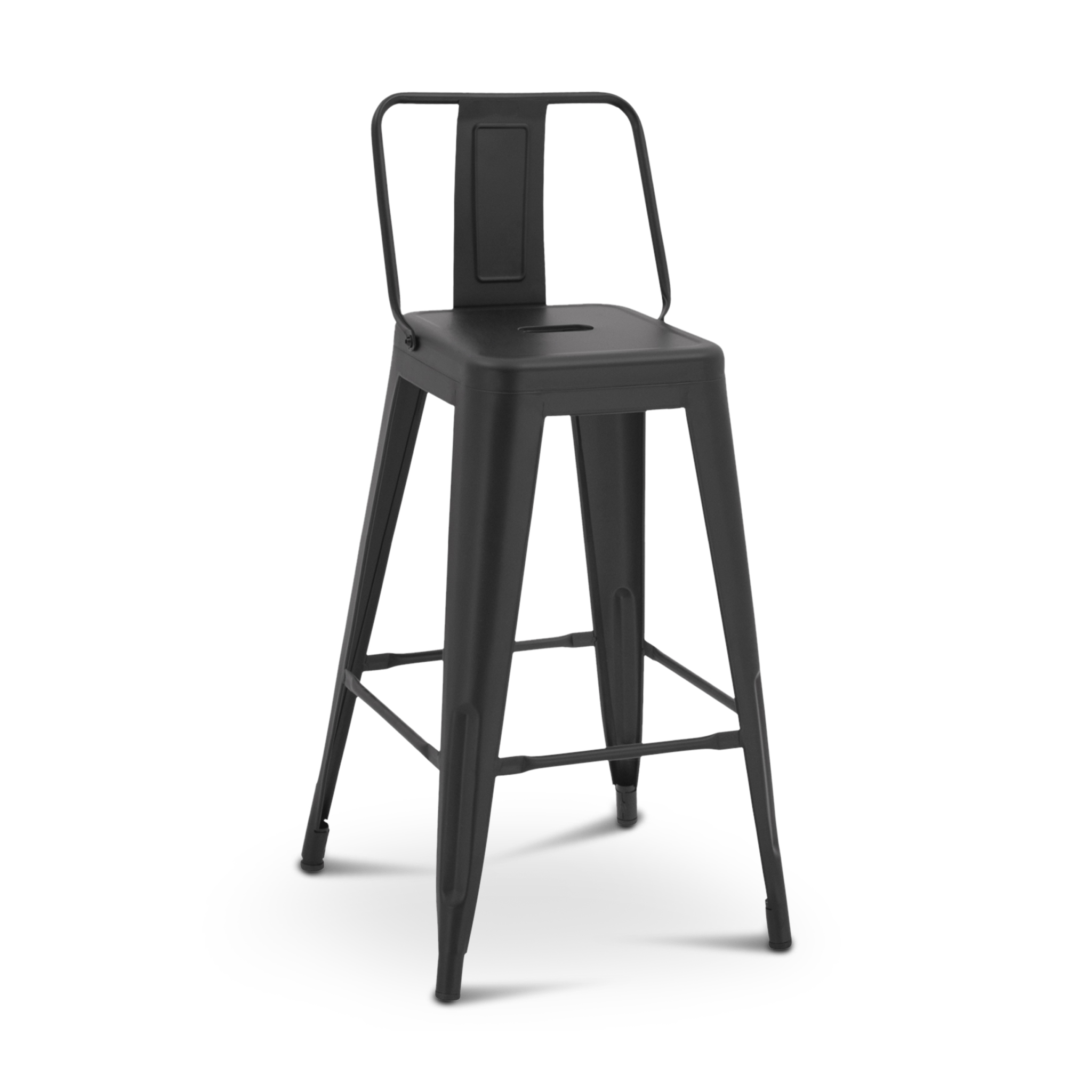MELITA-PRO Black Barstool