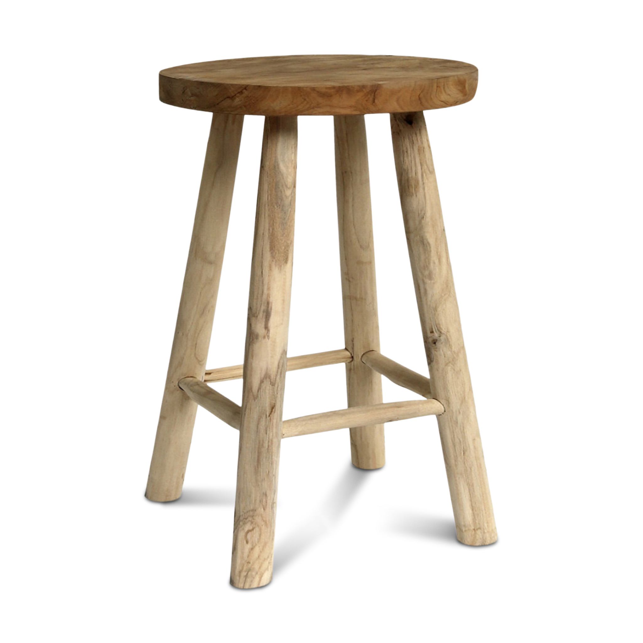 KONT Natural Barstool