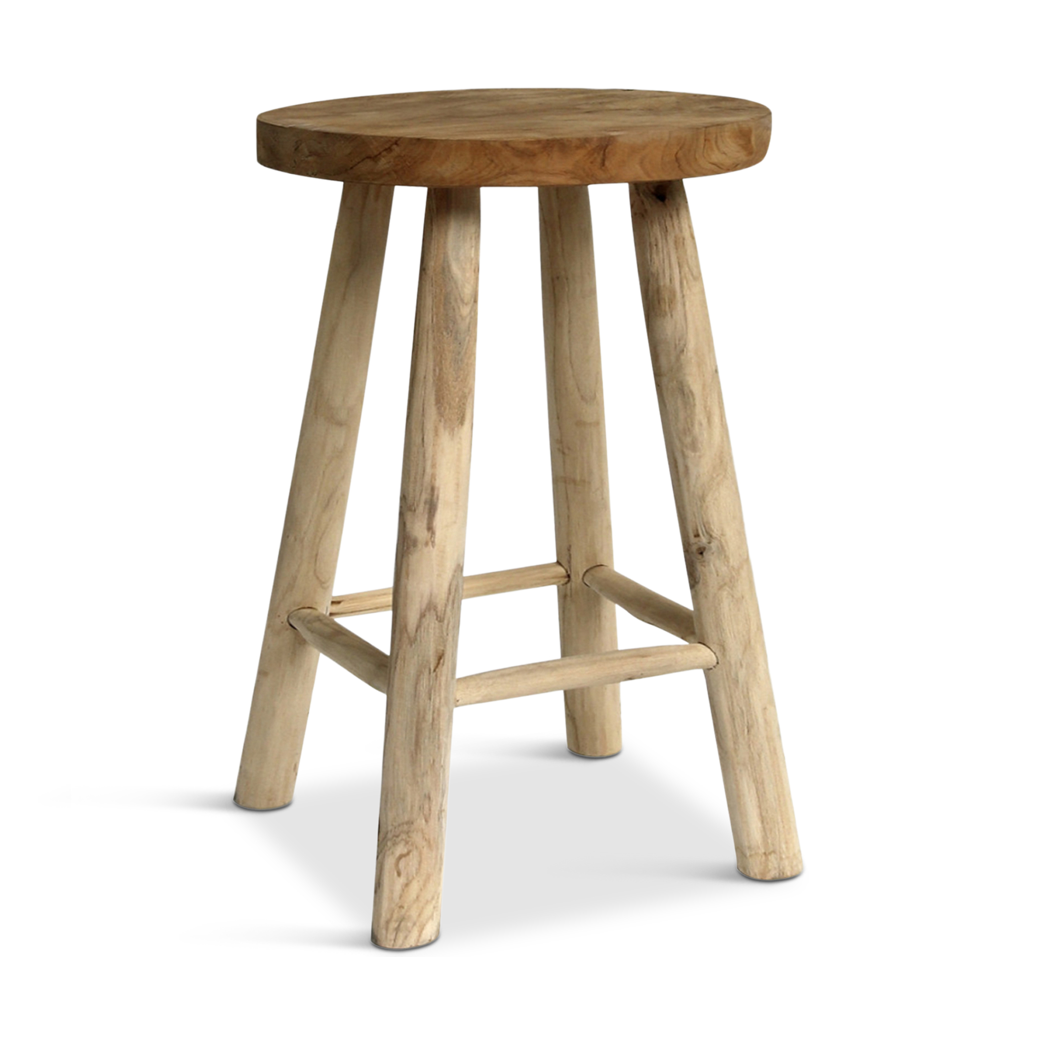 KONT Natural Barstool