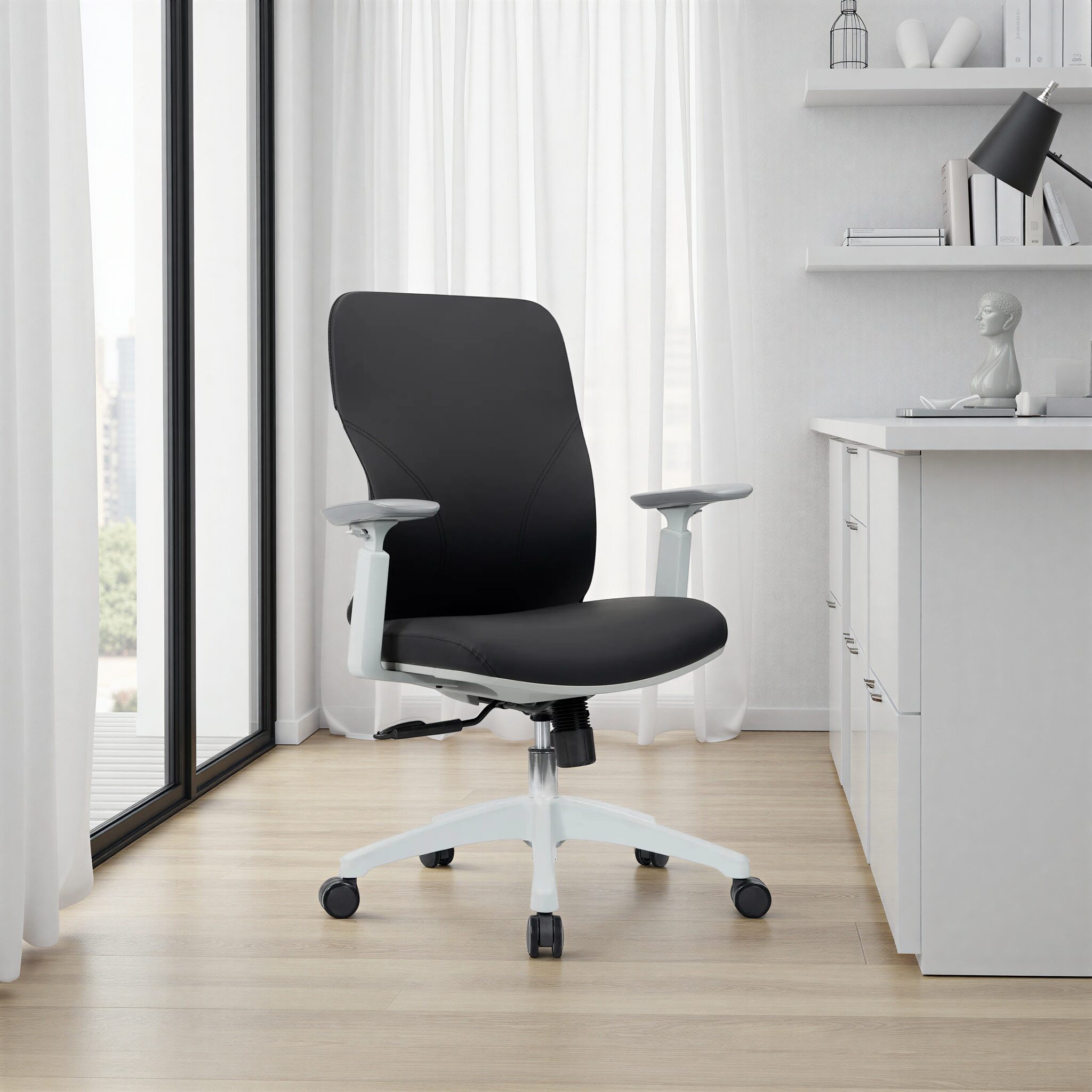 THRONEO Grey Office Chair