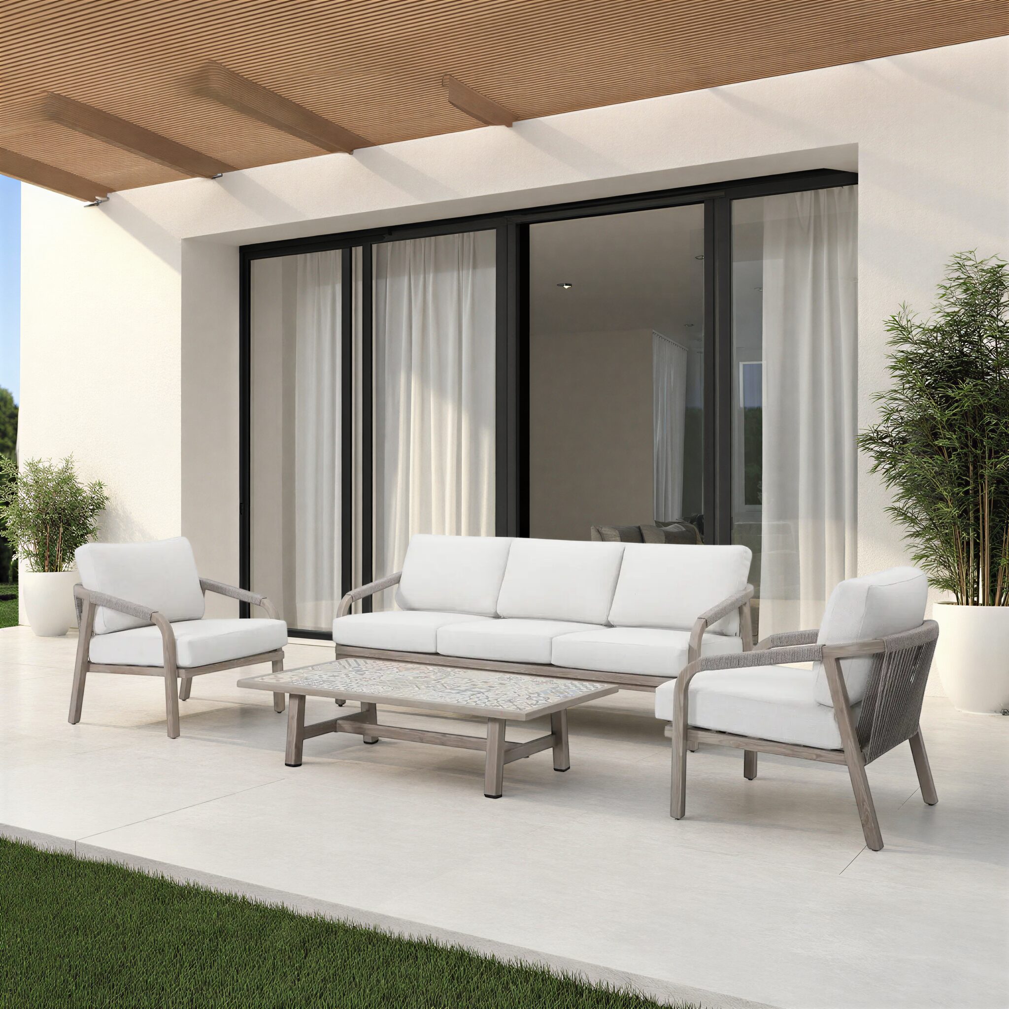 ISSA Aluminium Outdoor Lounge Set