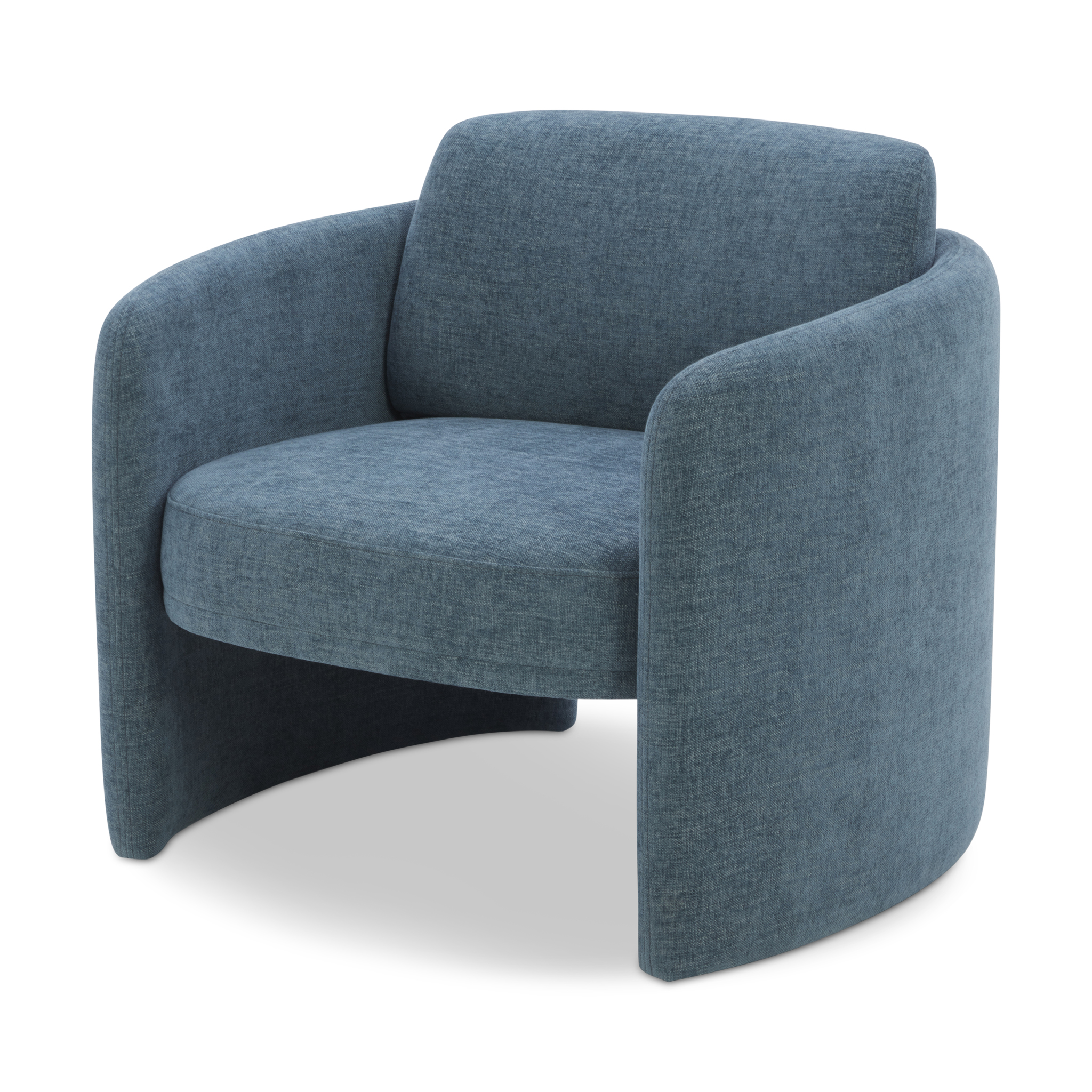 ORANEL Petrol Fabric Armchair