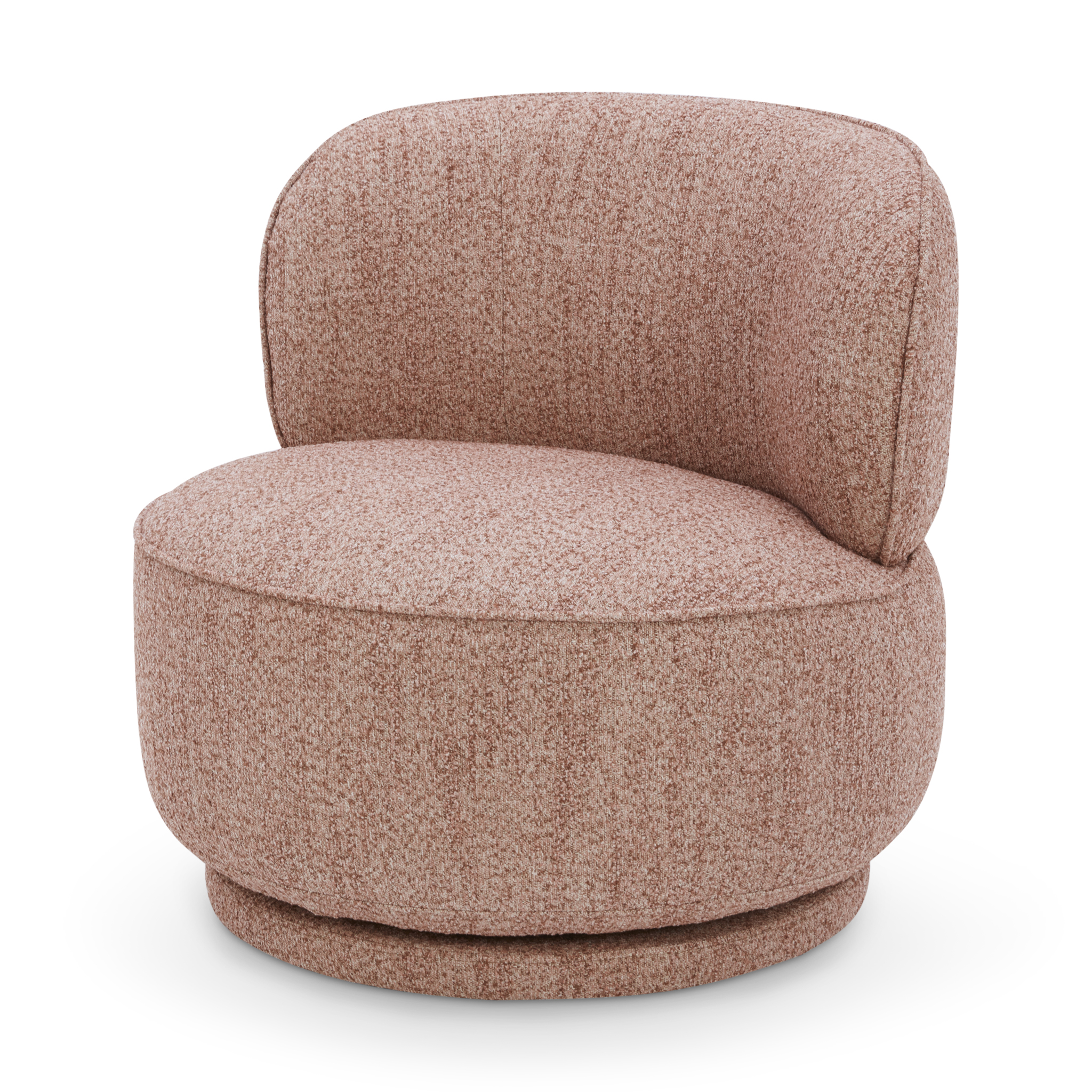AGUARELLE Pink Swivel Armchair