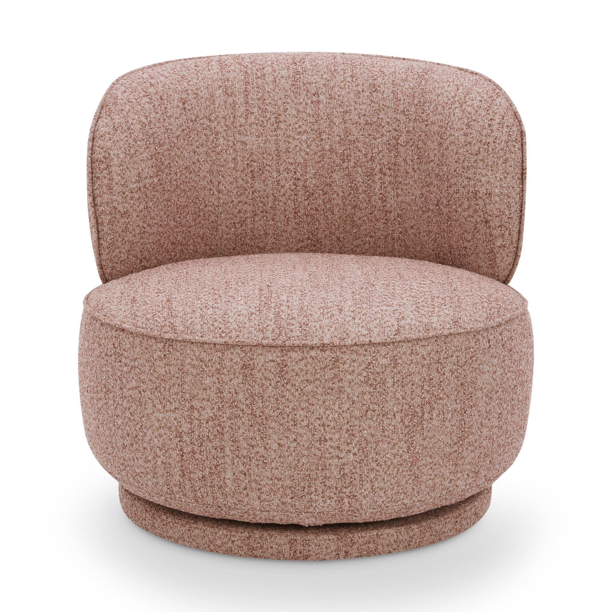 AGUARELLE Pink Swivel Armchair