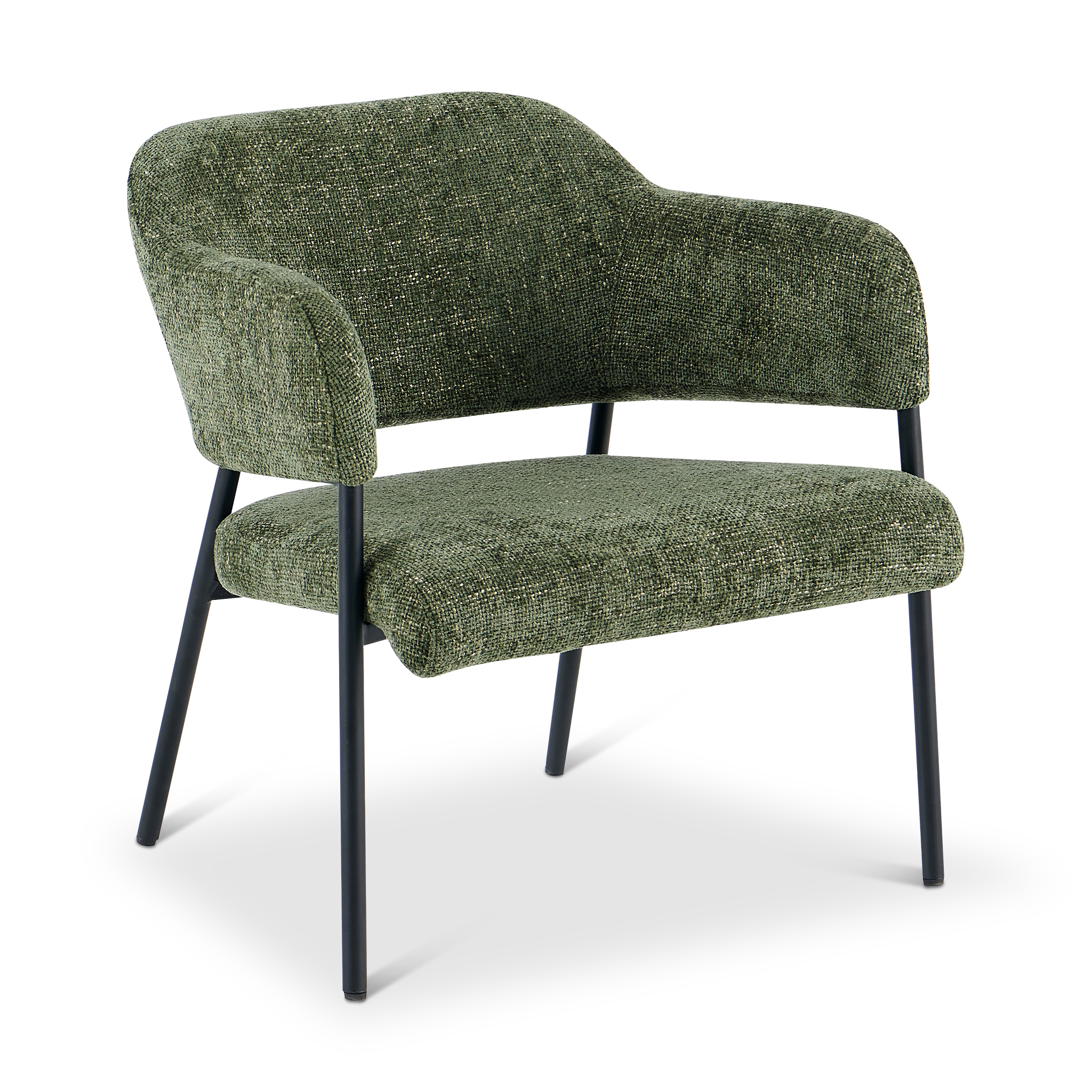 ALVARO Green Armchair