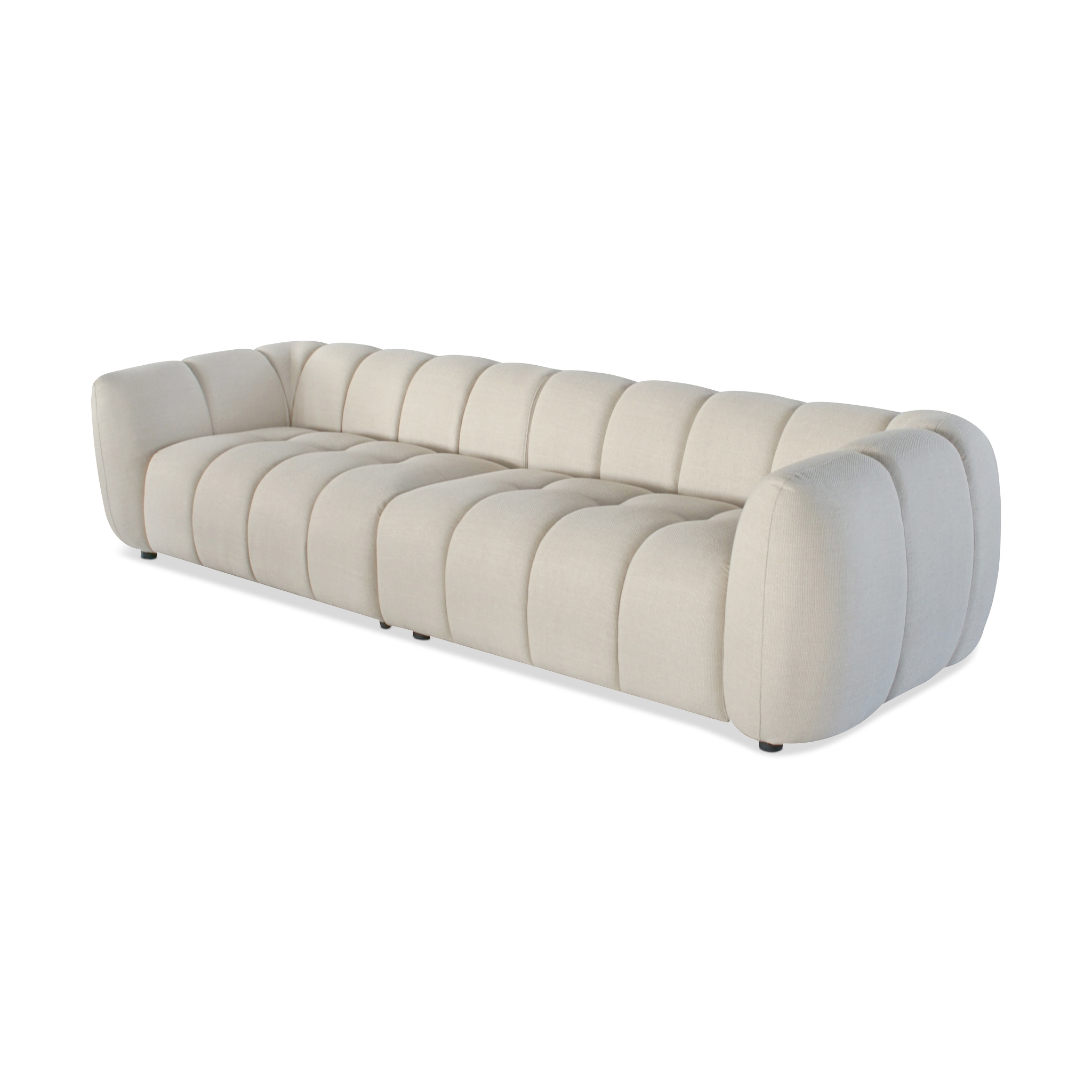 FIORINO Beige 4-Seater Sofa