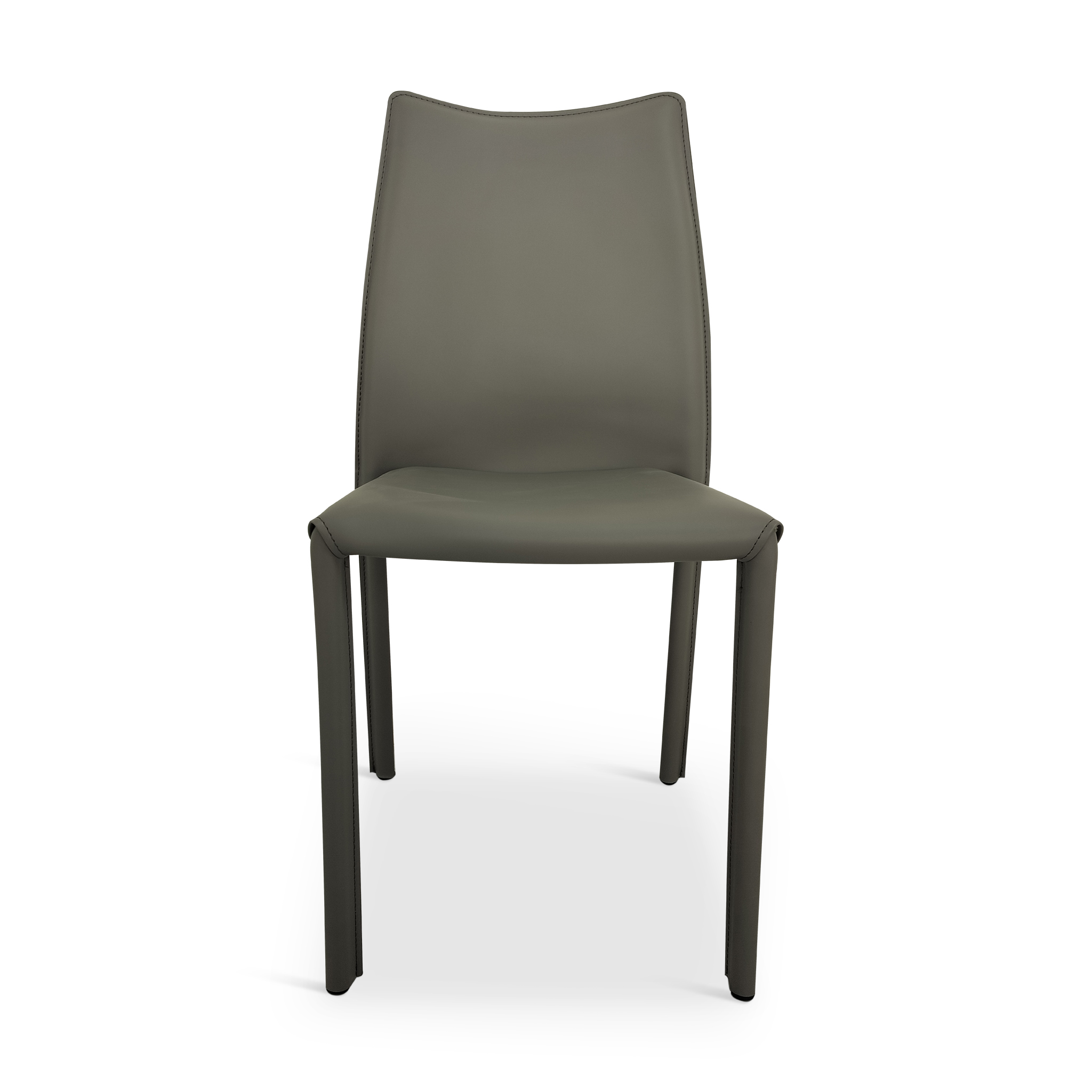 CHARLTON Dark Grey Fabric Dining Chair