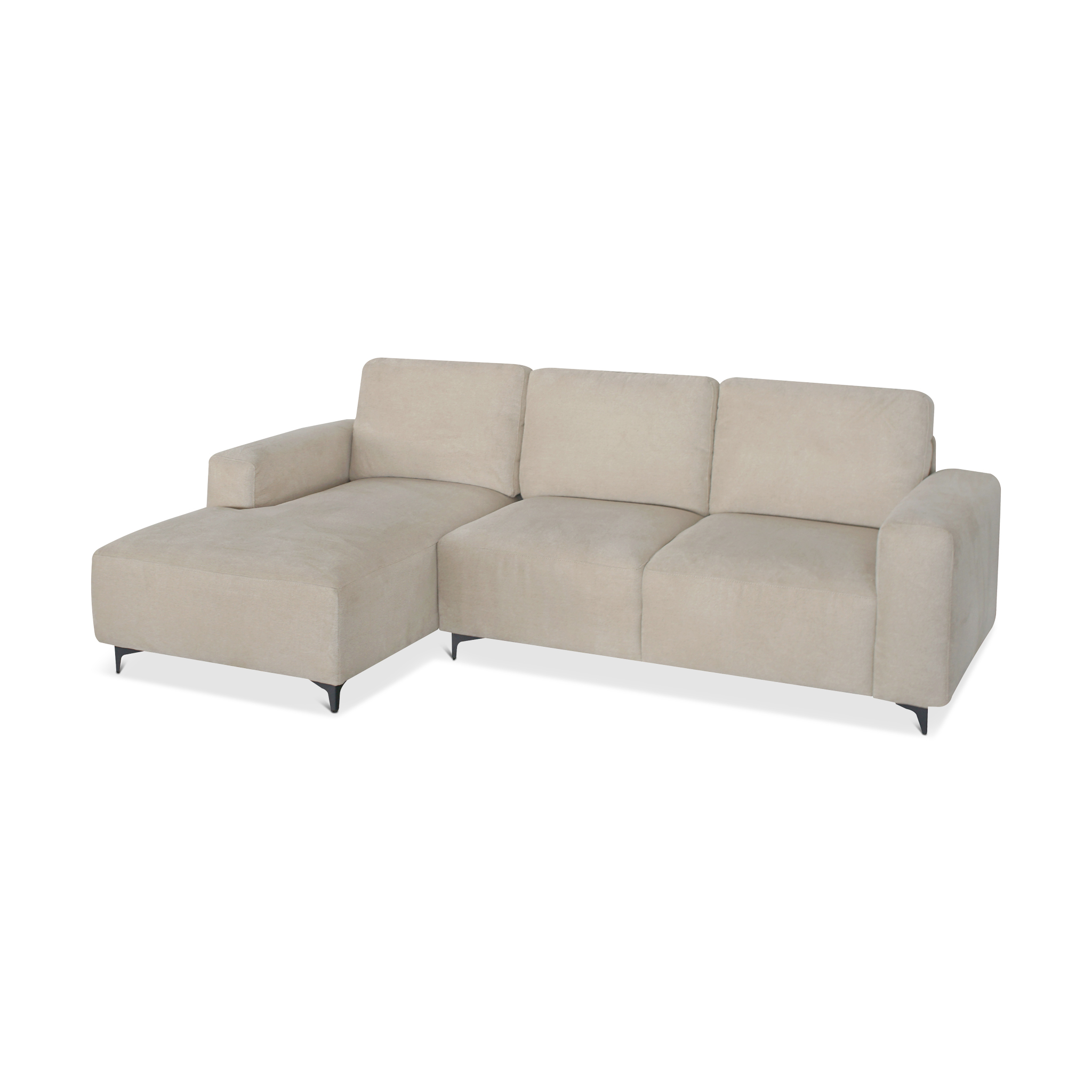SALORINO Beige Corner Sofa