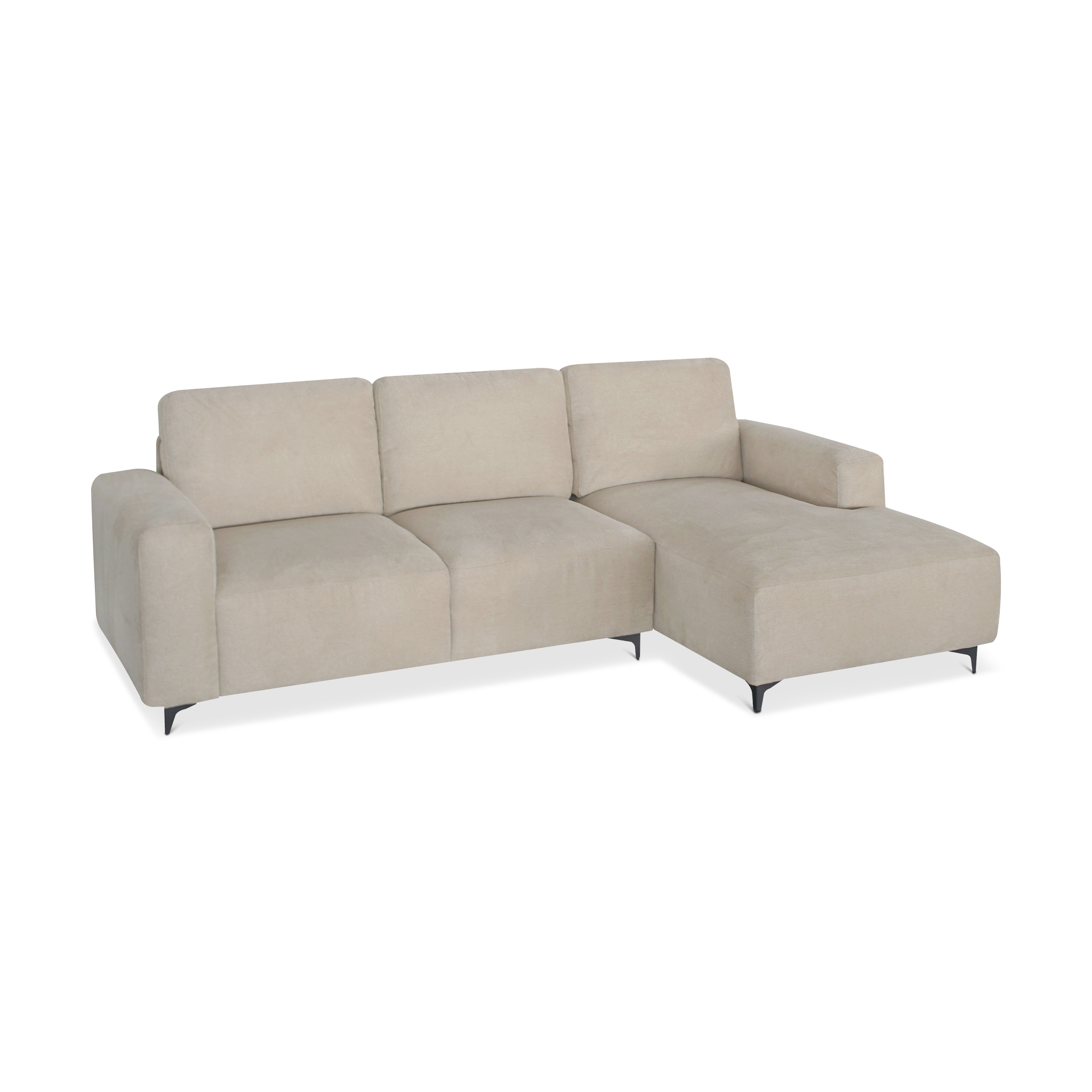 SALORINO Beige Corner Sofa