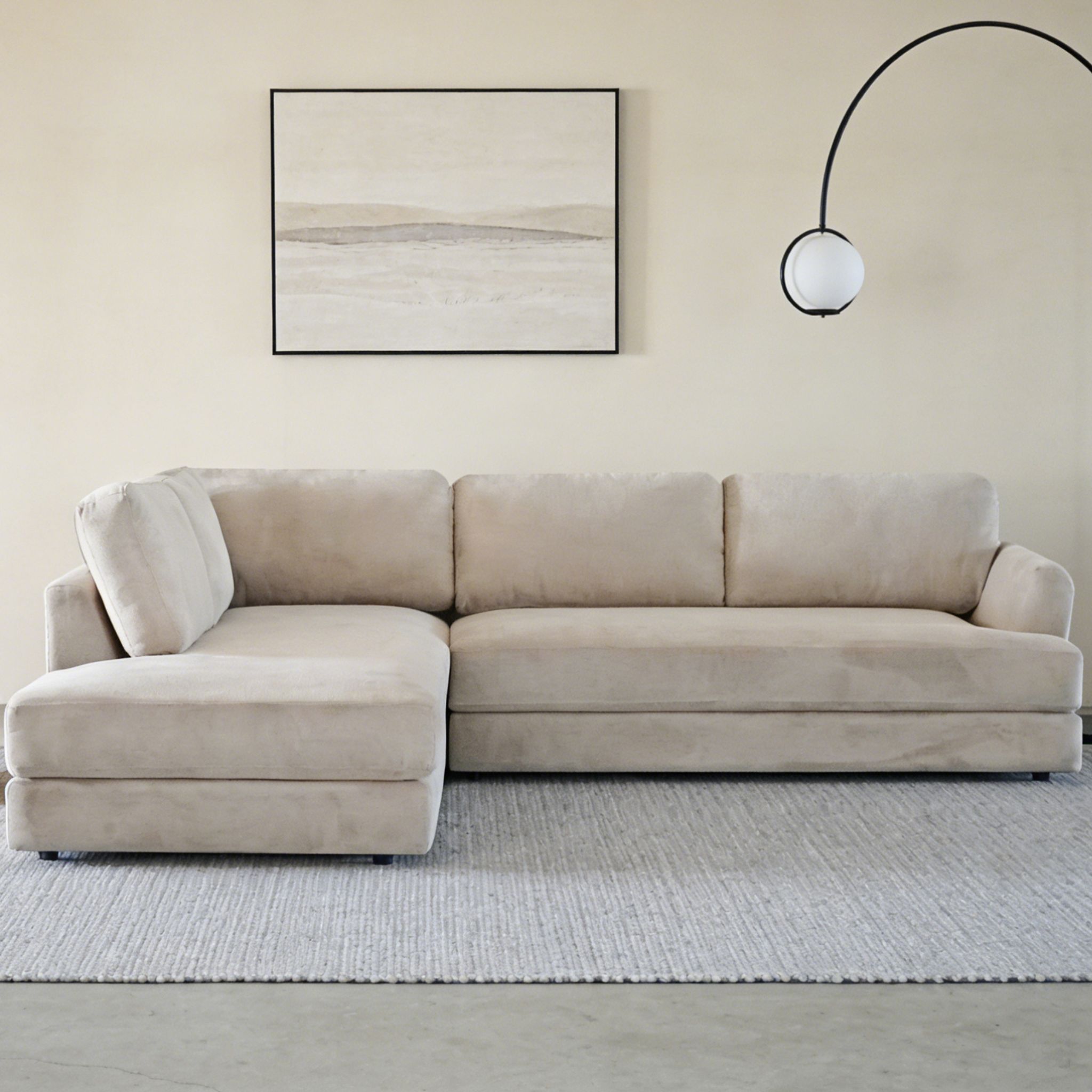 CHAMILEON Beige Corner Sofa
