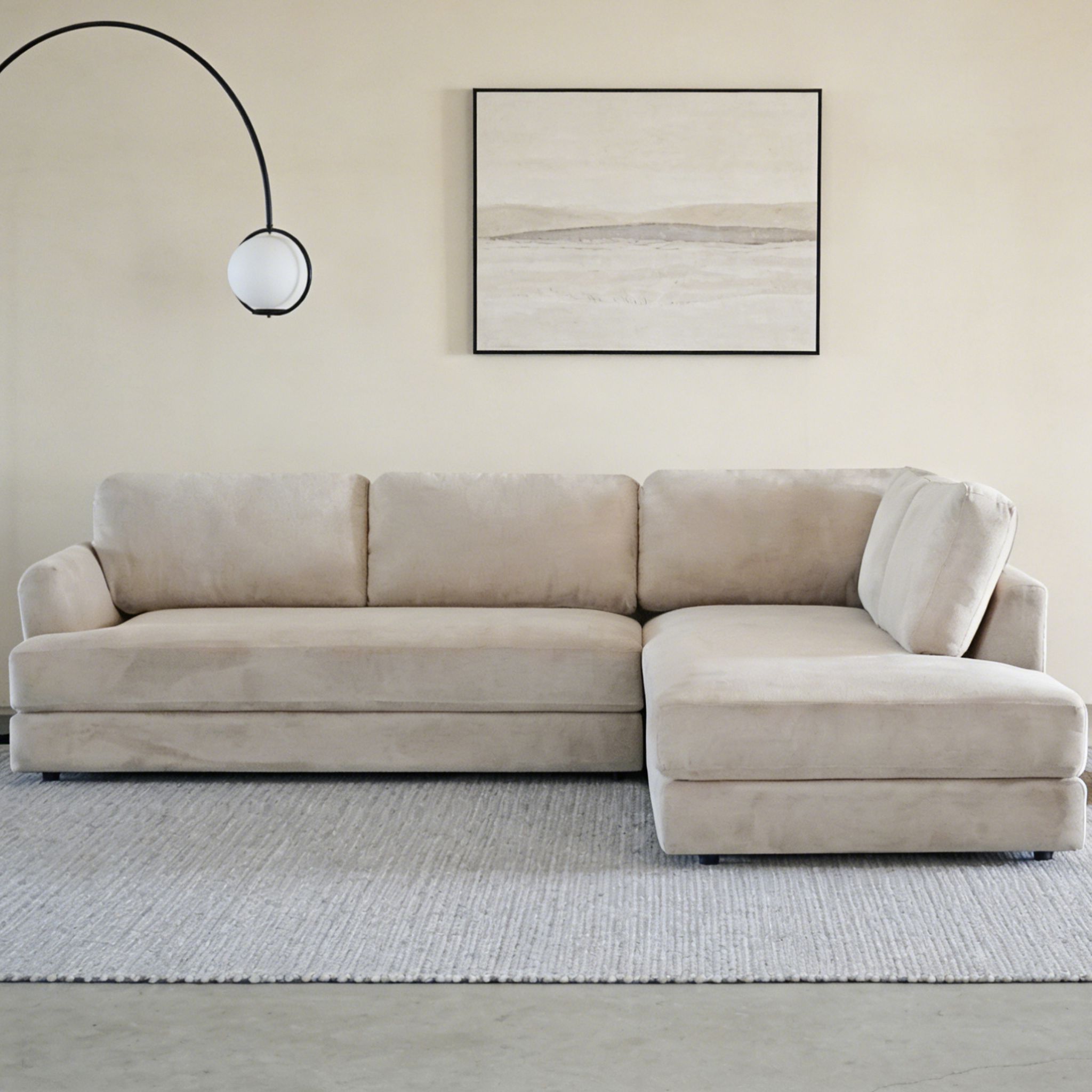CHAMILEON Beige Corner Sofa