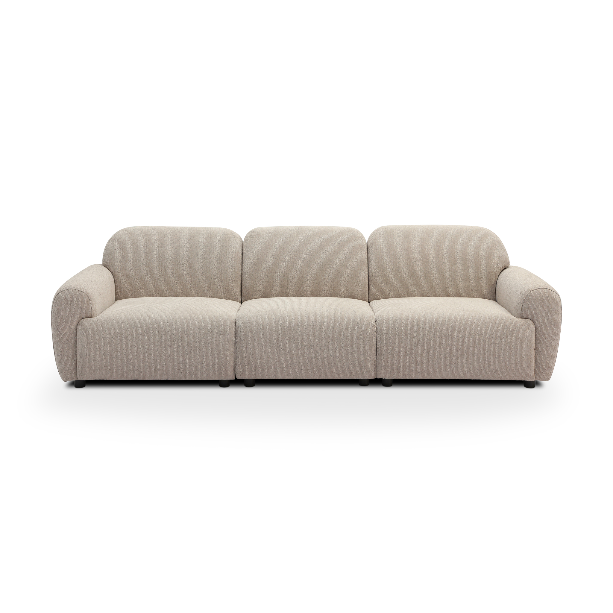 LOVELIE 3-Seater Sofa Taupe