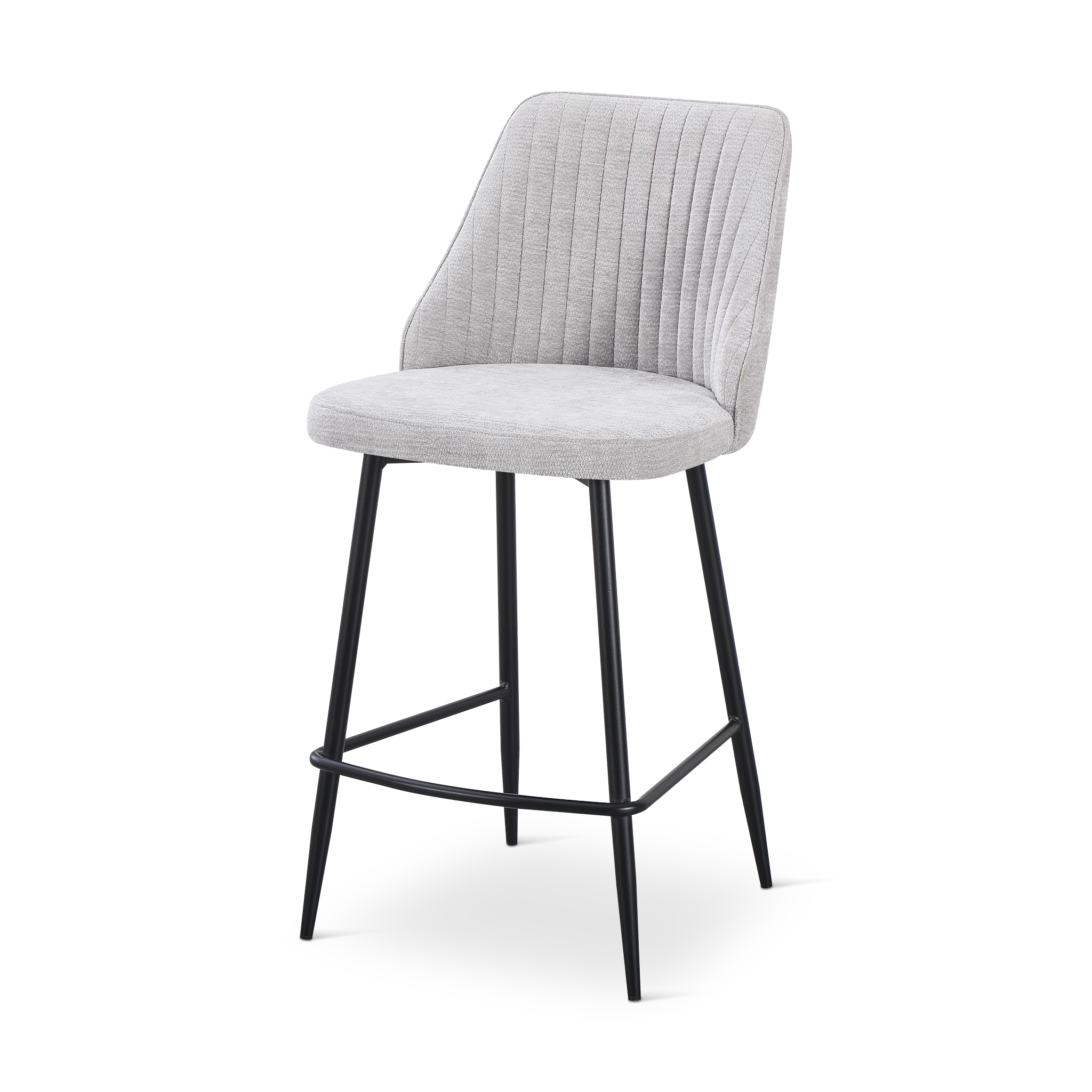 HUPPY Bar Stool Light Grey