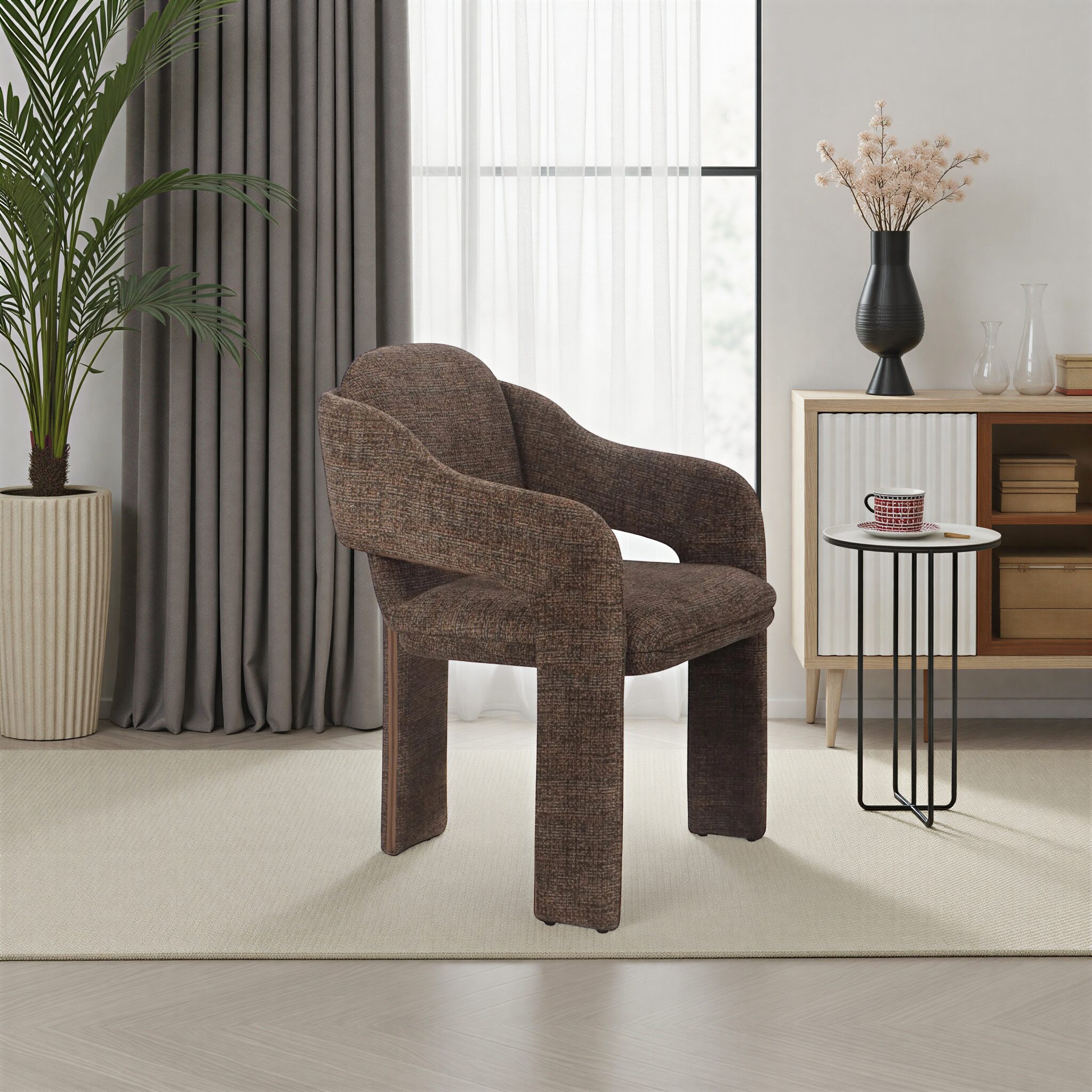 BRACHO Armchair Brown