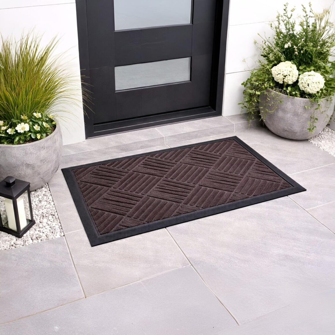 Door Mat Hnioxos 40x60 Brown