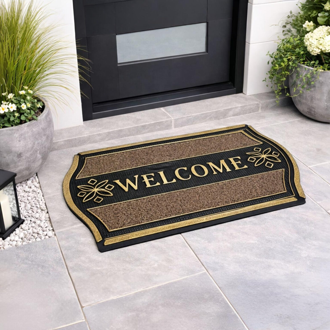 Door mat Ikaros 45x75 Gold