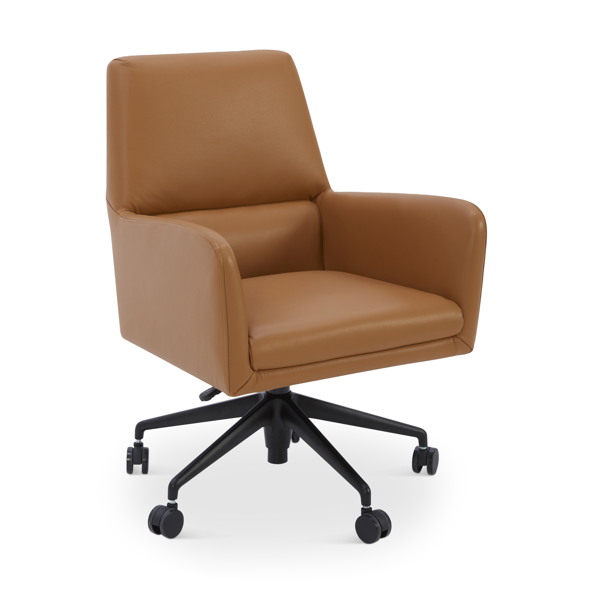 DESKPRO Office Chair Camel Leather