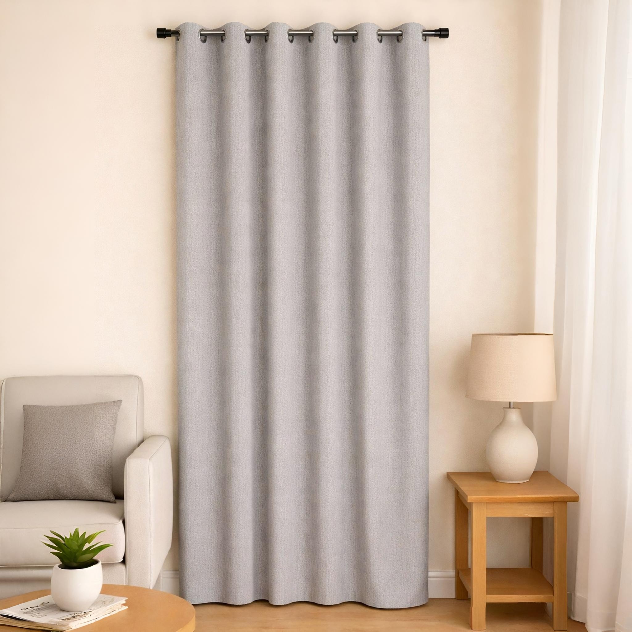 BLACKOUT EYELET CURTAIN 140X270, MODEL 70060