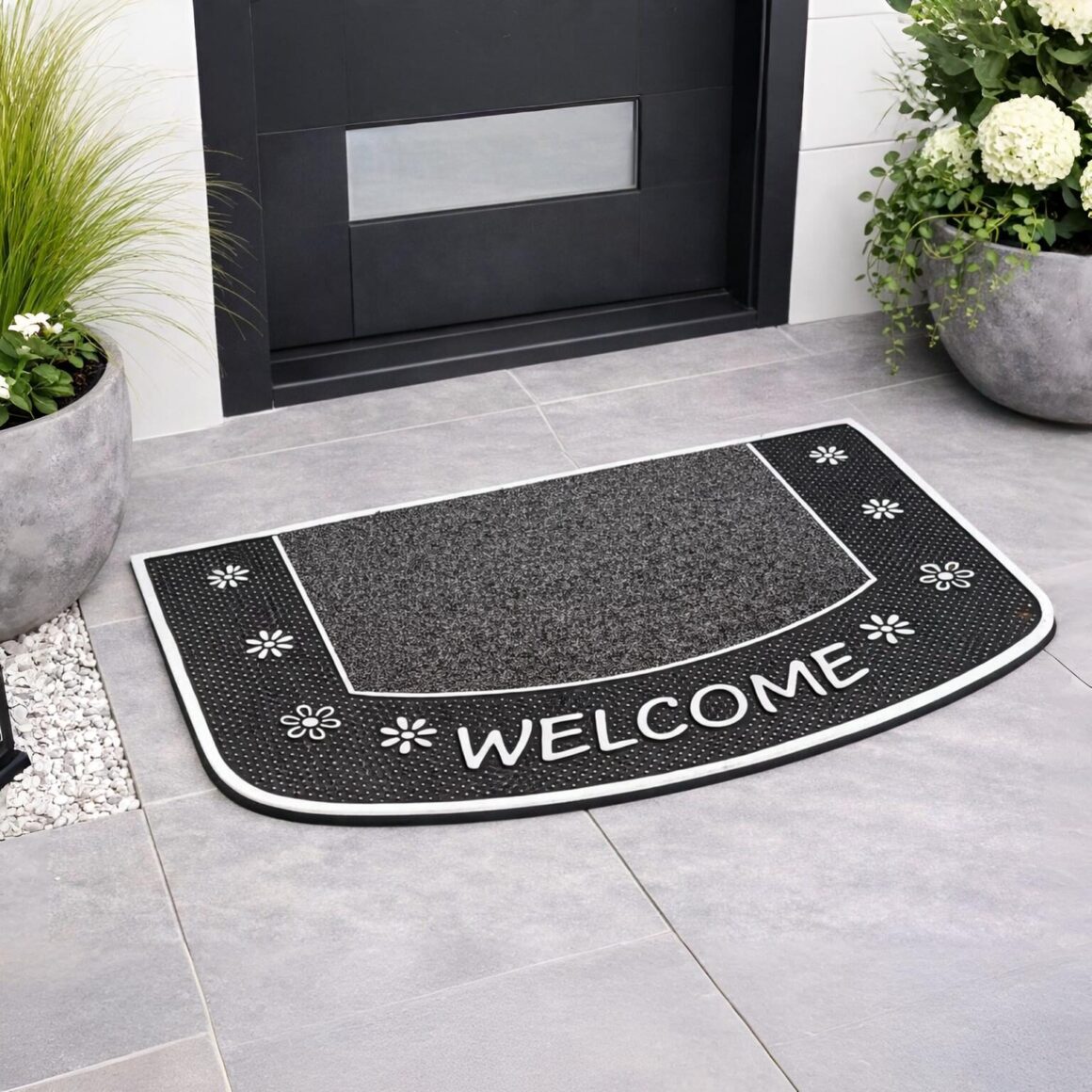 Door Mat Pegasus 45x75 Silver