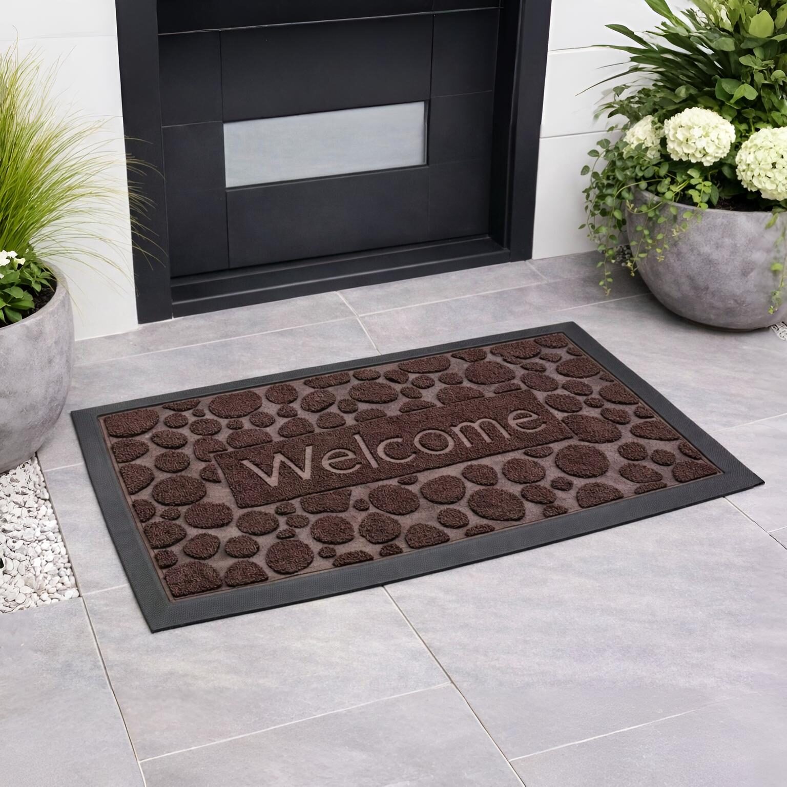 Door Mat Perseas 40x60 Brown