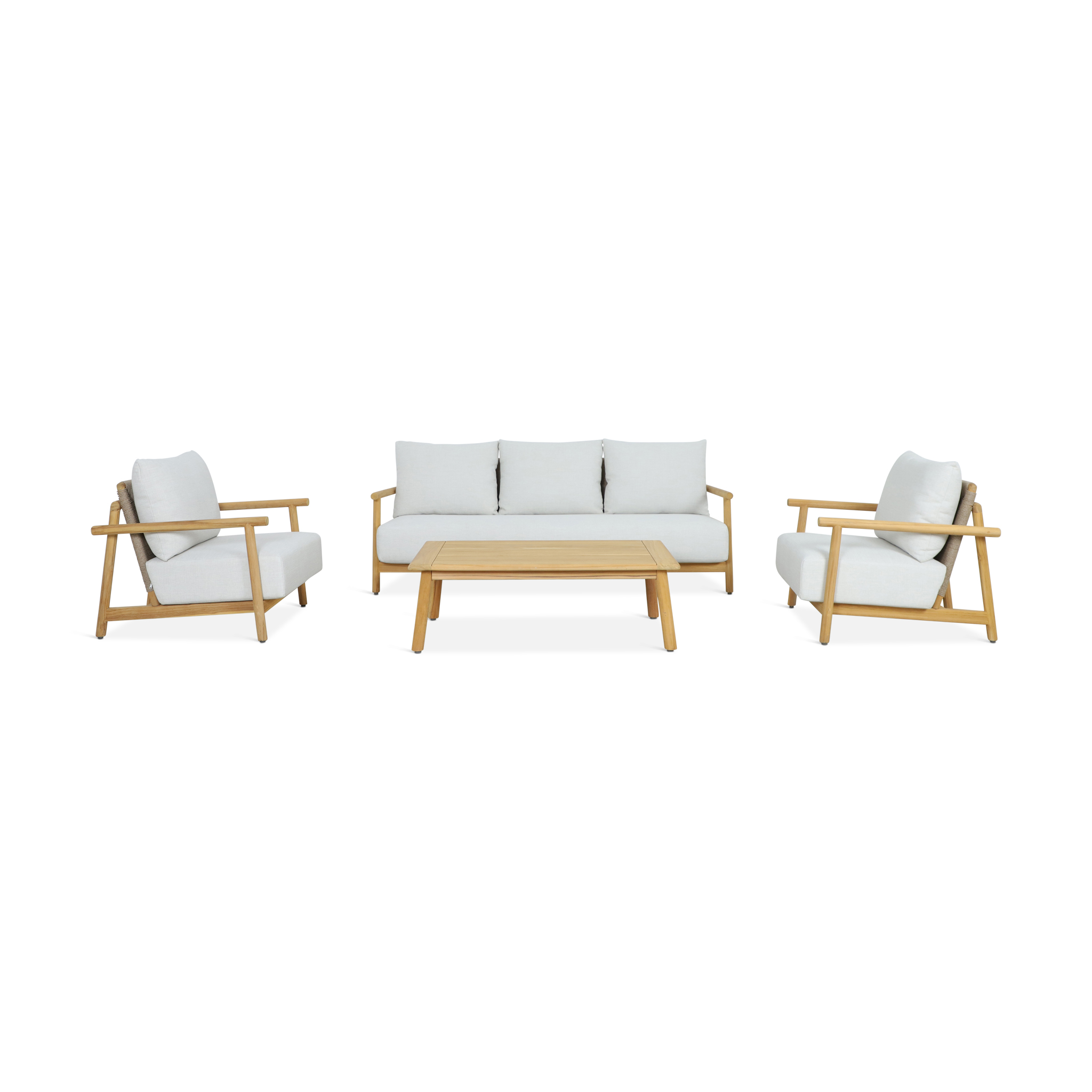 SOLLER Outdoor Lounge Set Natural