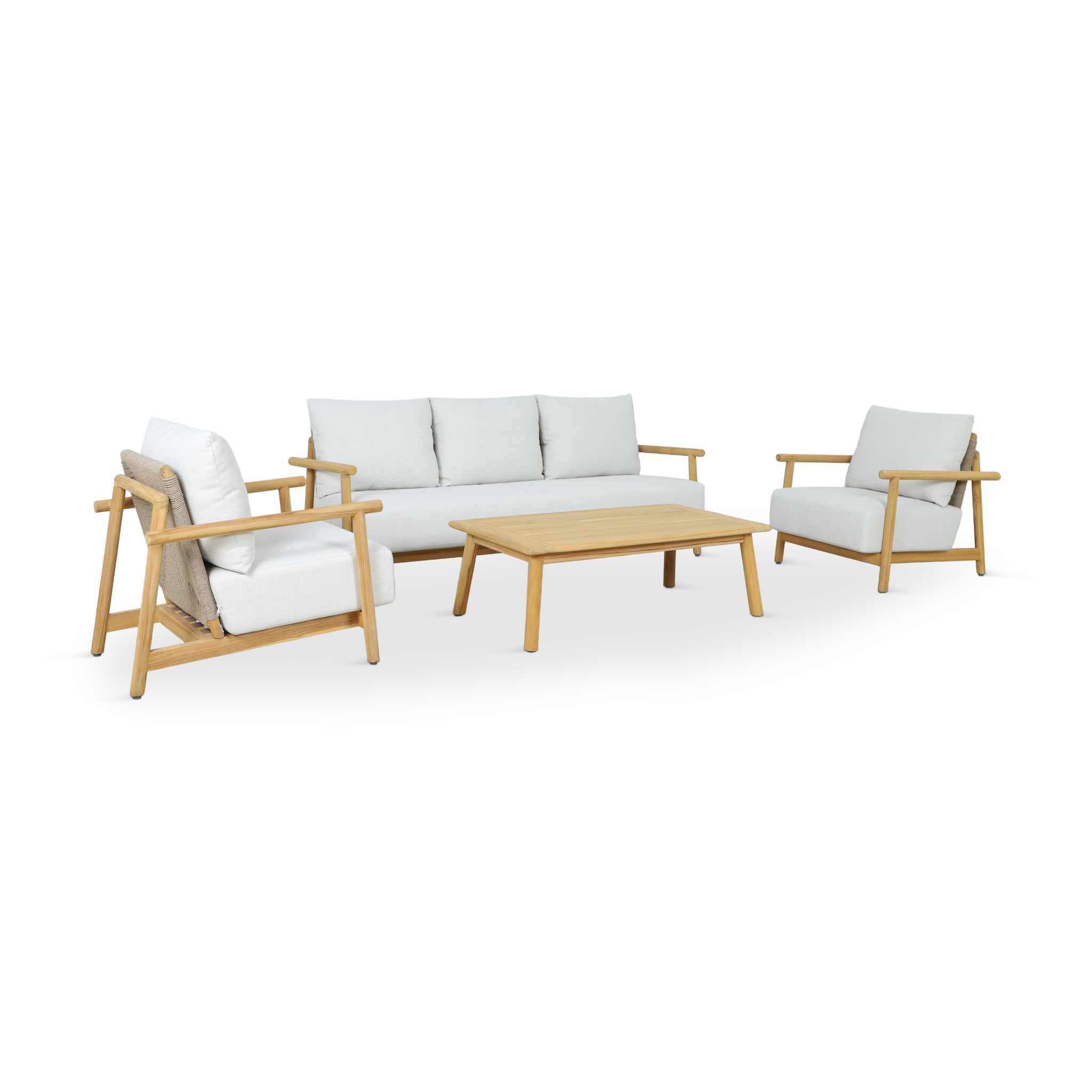 SOLLER Outdoor Lounge Set Natural