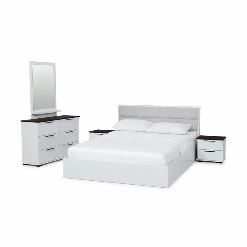 COMFETT 5FT Bedroom Set White