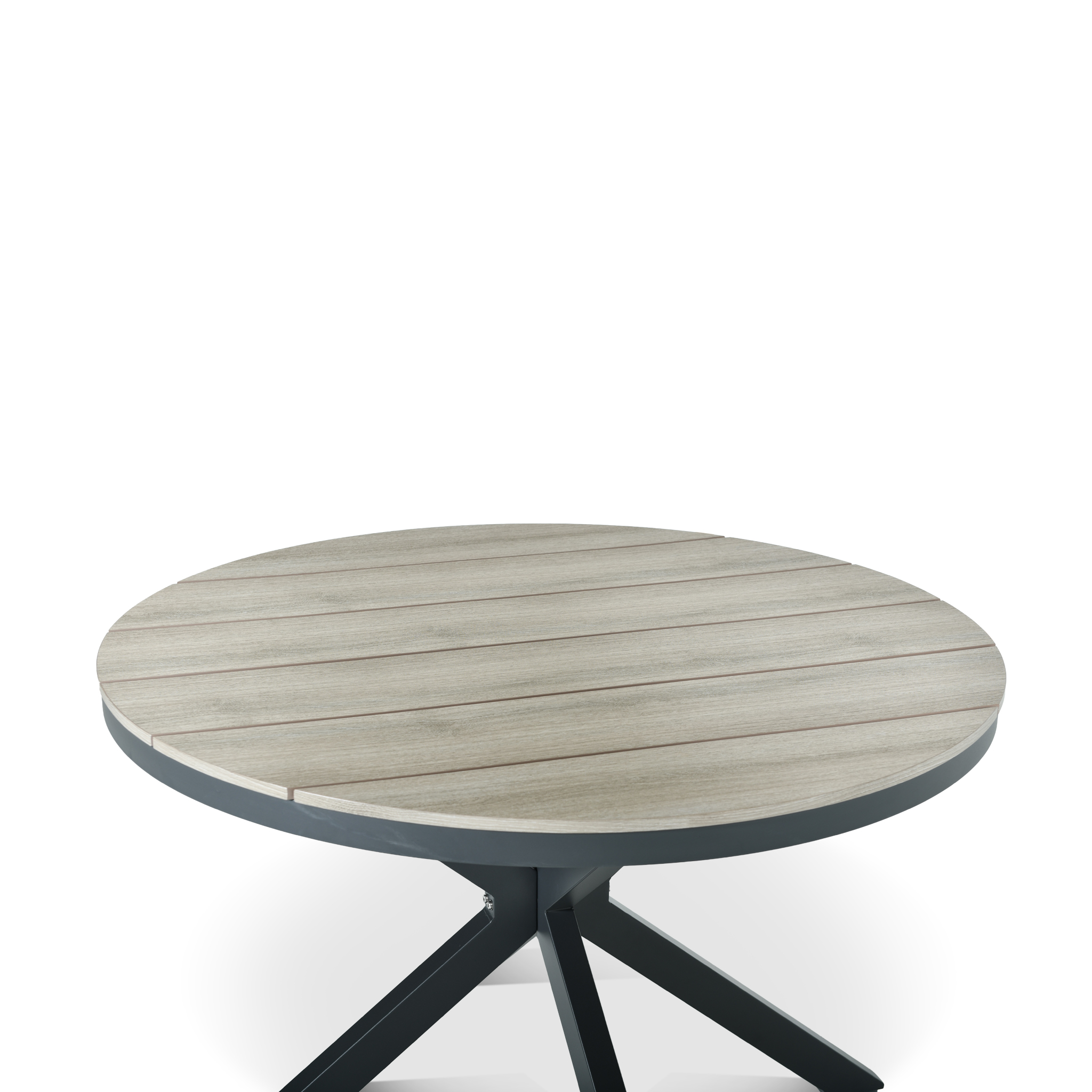 MARTIC Outdoor Dining Table Gunmetal