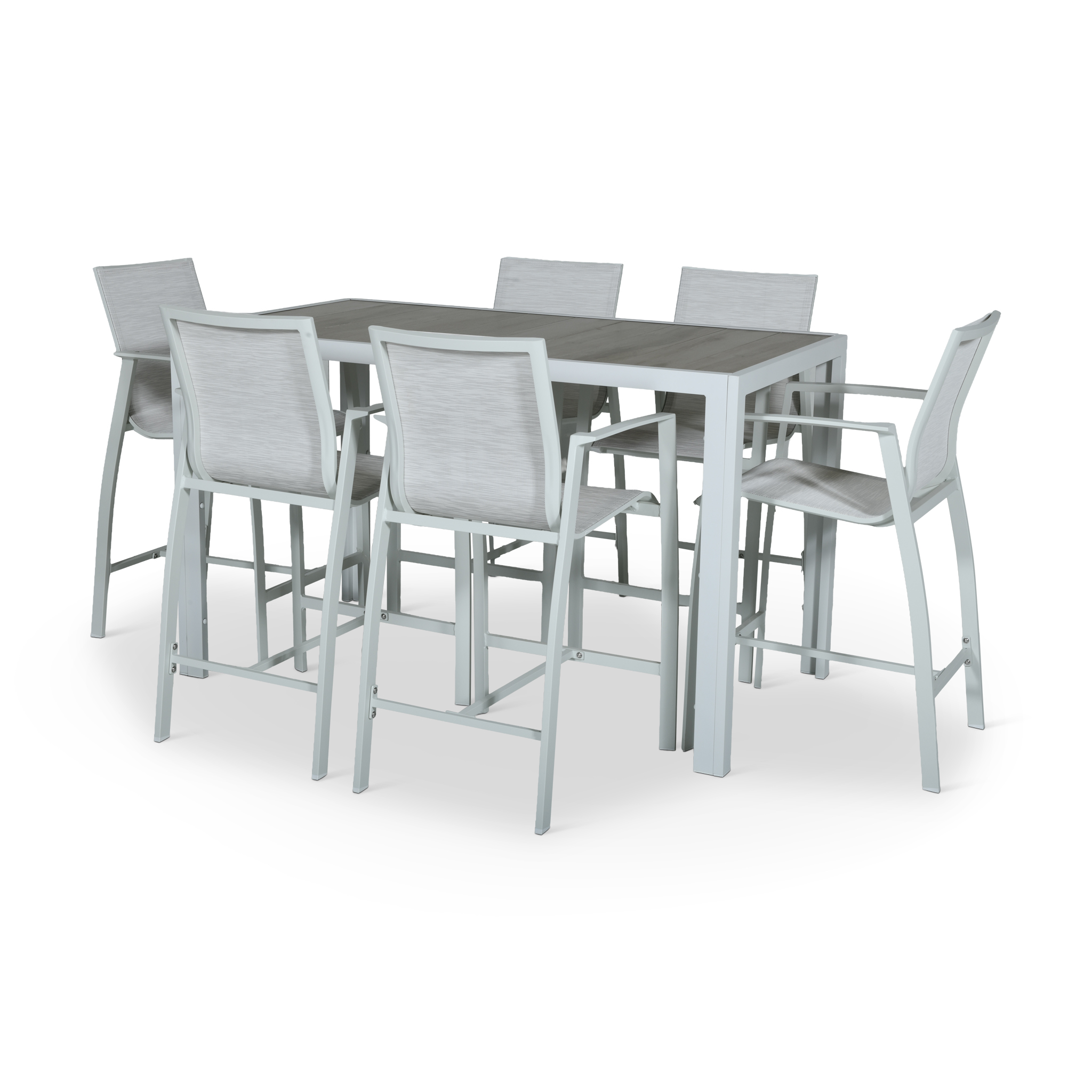 TUSCANY Outdoor Bar Set White