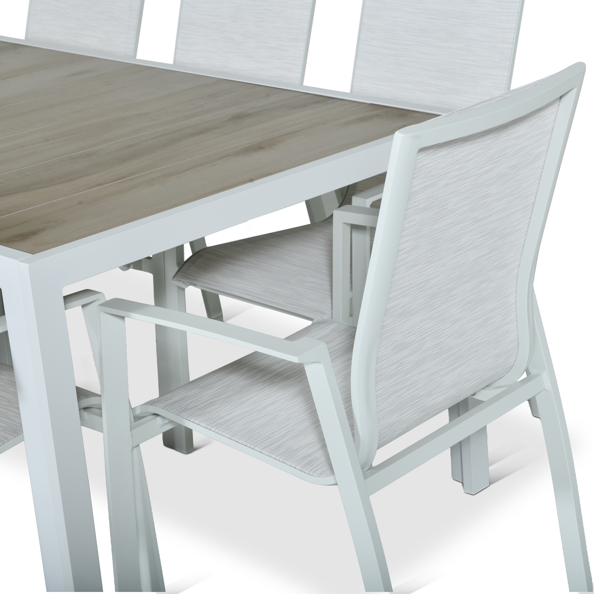 TUSCANY Outdoor Dining Set White